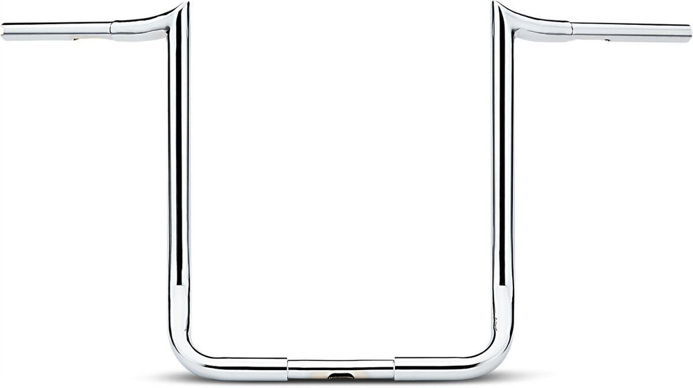 LA Choppers 1-1/4" Prime Ape Bagger Handlebar For Harley Davidson FLHT 1340 1983-1998 45.5 cm (18") - Chrome
