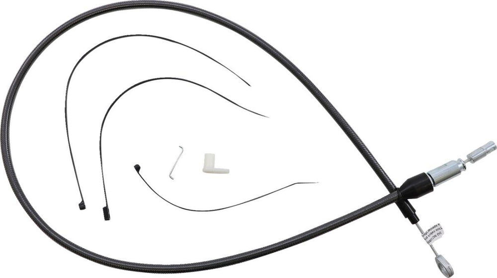 Magnum Shielding Pearl Quick Connect Clutch Cable For Harley Davidson FLDE 1750 2018-2020 112 cm (44") - Black