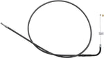 Magnum Shielding KarbonFibr Braided Throttle Idle Cable For Harley Davidson FLD 1690 2012-2013 108 cm (42-1 2") - Carbon Fiber Silver
