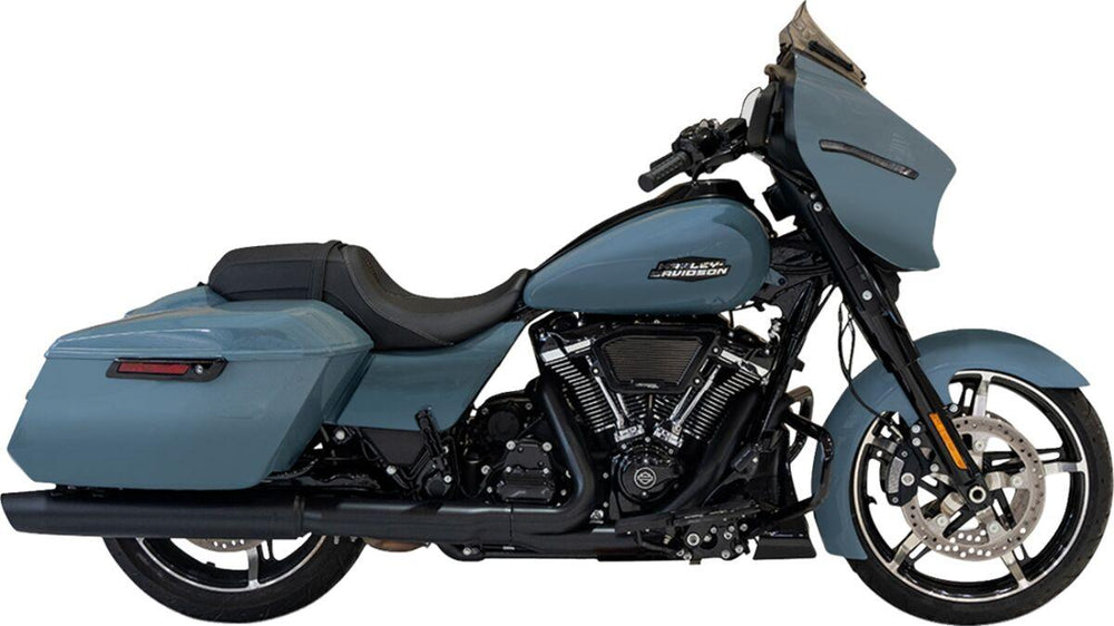 Klock Werks Hugger Fender For Harley Davidson FLHX 1923 ABS 2024-2026 40.6 cm (16")/43.2 cm (17")/45.7 cm (18")/48.3 cm (19") Front - Black