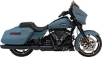 Klock Werks Hugger Fender For Harley Davidson FLHX 1923 ABS 2024-2026 40.6 cm (16")/43.2 cm (17")/45.7 cm (18")/48.3 cm (19") Front - Black