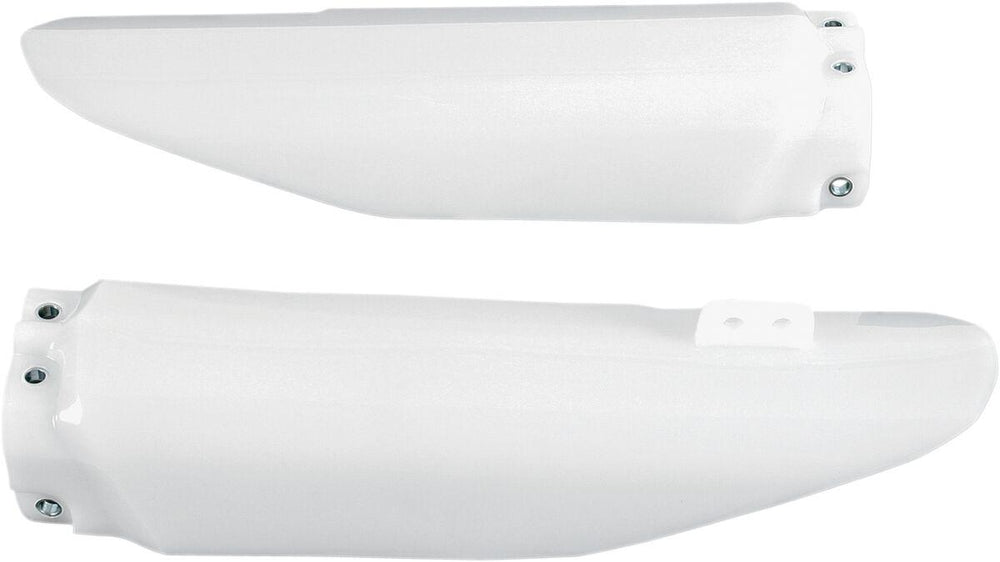 UFO Fork Guards For Suzuki RM85 2002-2018 - White