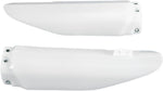 UFO Fork Guards For Suzuki RM85 2002-2018 - White