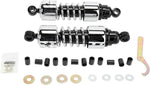 Progressive Suspension 412 Series Cruiser Shocks For Suzuki S 50 Boulevard 2005-2008 - Black/Chrome