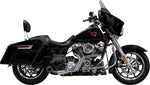 Trask 2 Into 1 Nasty Bastard Exhaust System For Harley Davidson FLH 1868 2021 - Chrome