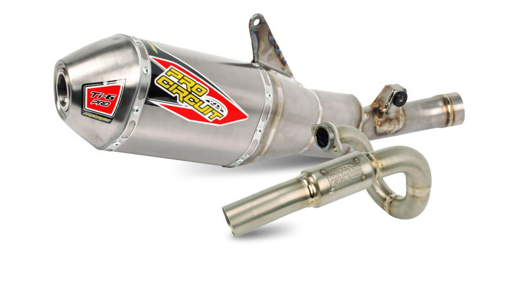 Pro Circuit TI-6 Pro BC Full Titanium Exhaust System For Honda CRF250R 2022-2026