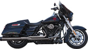 S&S Cycle 2 Into 1 Sidewinder Exhaust System For Harley Davidson FLDE 1750 2018-2020 - Lava Chrome