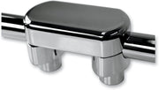 LA Choppers Hefty Handlebar Riser & Top Clamp Kit For Harley Davidson FLD 1690 ABS 2015-2016 38.1 mm (1-1/2") - Chrome