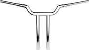 LA Choppers Valley T-Bar Handlebars 40.5 cm (16") - Chrome