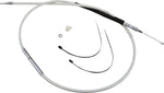 Magnum Shielding Sterling Chromite II Clutch Cable For Harley Davidson FLS 1690 2015-2016 165 cm (64-15 16") - Chrome