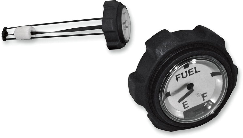 EPI Non-Vented Fuel Cap with Fuel Gauge For John Deere CYCLONE 340 1976 - Black White