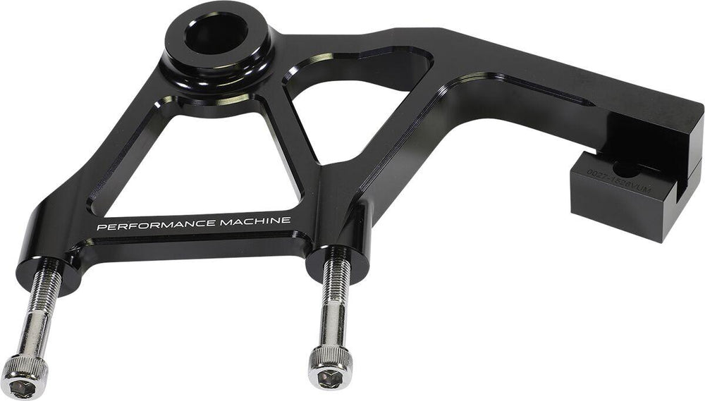 Performance Machine Radial Mount Caliper Bracket For Harley Davidson FLH 1868 2021 Rear - Black