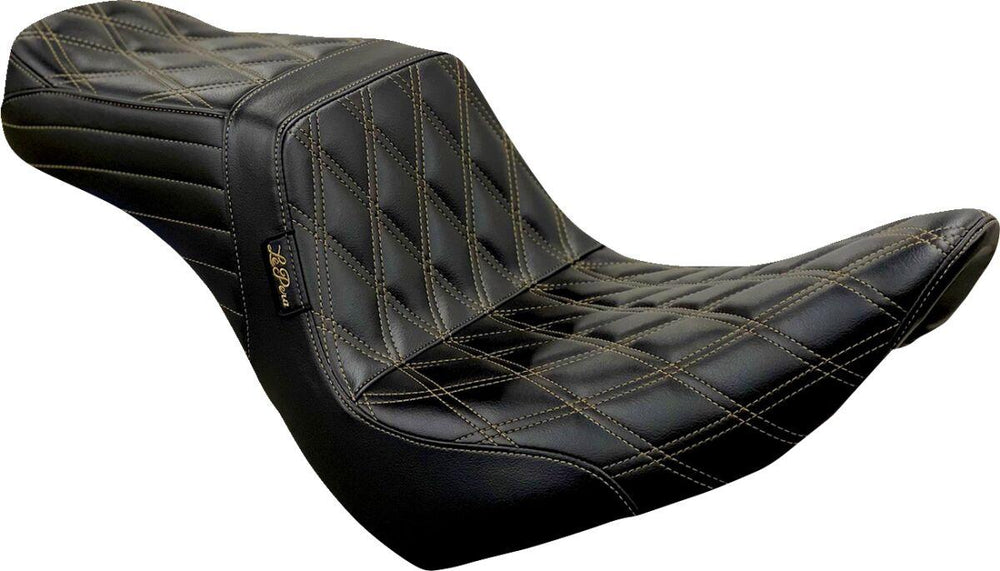 LE Pera Tailwhip Seat For Harley Davidson FLSB 1750 ABS 2018-2024 Double Diamond - Black