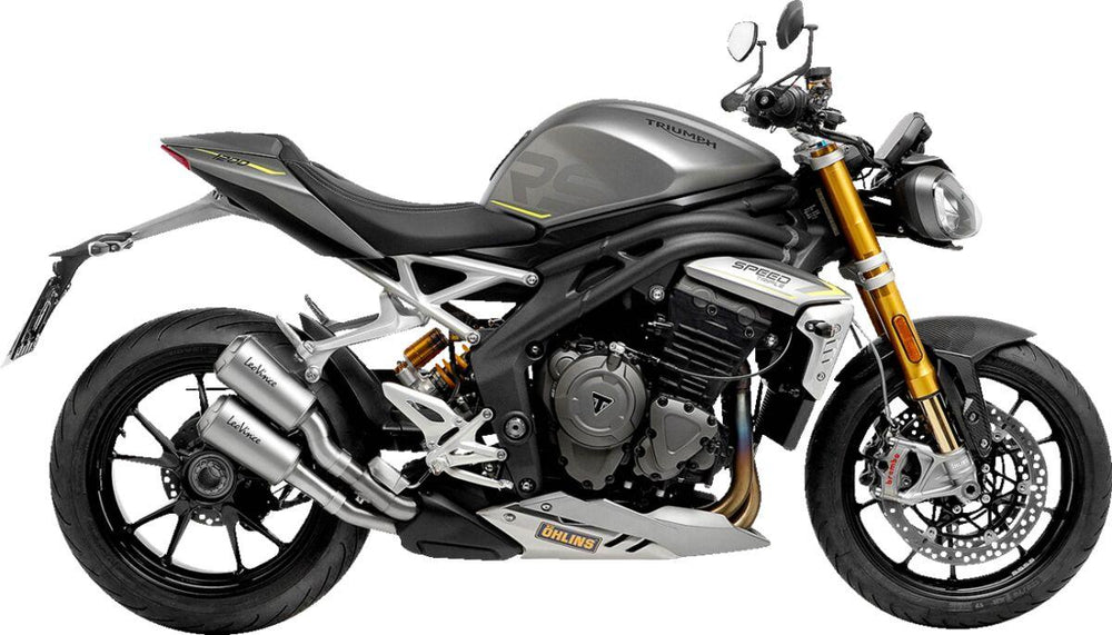 LeoVince LV-10 Silencer For Triumph Speed Triple 1200 RR 2022-2024 - Stainless