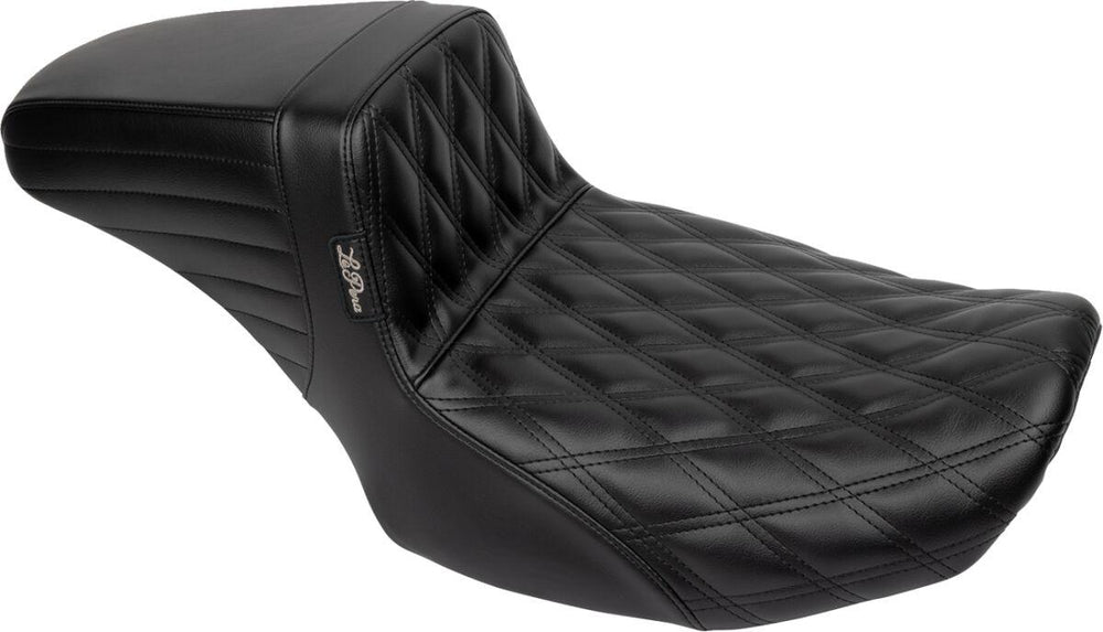 LE Pera Kickflip Daddy Long Legs Seat For Harley Davidson FLHX 1750 ABS 2023 Double Diamond - Black