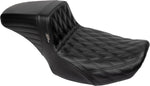 LE Pera Kickflip Daddy Long Legs Seat For Harley Davidson FLHX 1750 ABS 2023 Double Diamond - Black