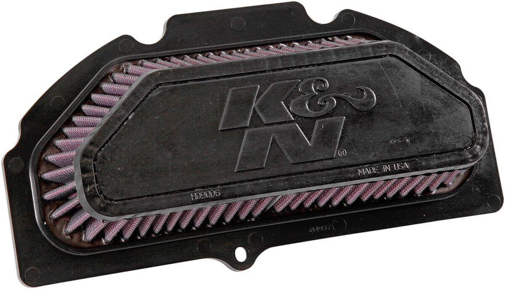 K&N High Flow Air Filter For Suzuki GSX-S 1000 2015-2016 - Black Red