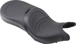 Drag Specialties Low-Profile Touring Seat For Victory Cross Country 106 2010-2015 Mild Stitched - Black