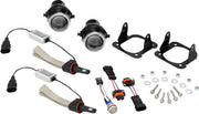Show Chrome LED Fog Light Kit For Can Am Spyder 1330 F3 2015-2022 Front Clear