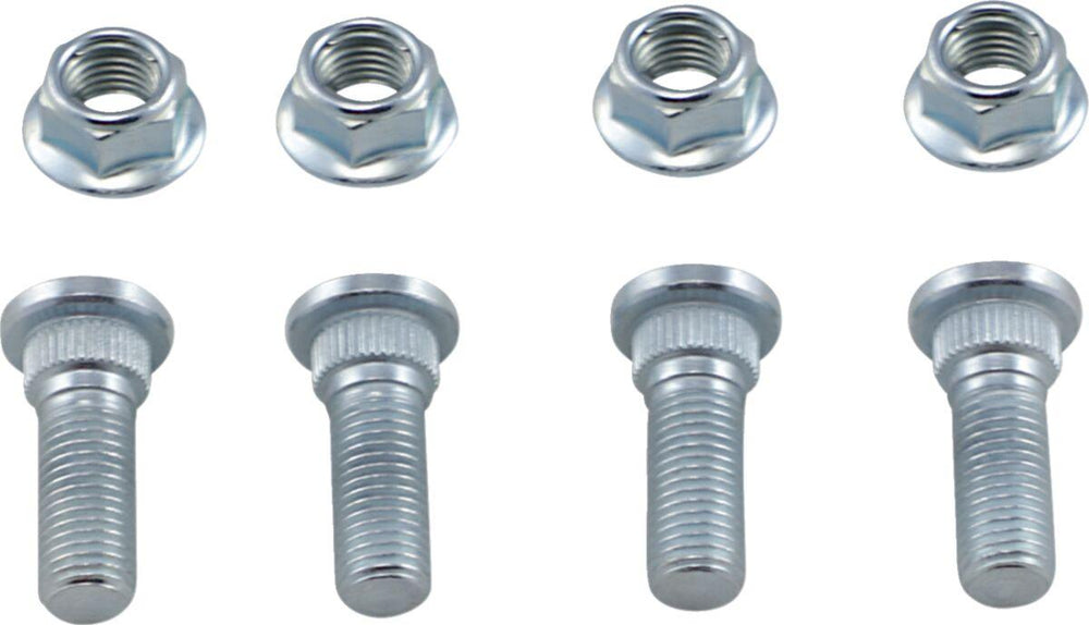 Moose Racing Wheel Stud/Nut Kit For Yamaha YFS200 1988-1994 Rear - Silver