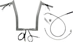 Fat Baggers Inc. 1-1 2" EZ Install Pointed Top Handlebar For Harley Davidson FLHX 1923 2024-2025 - Chrome