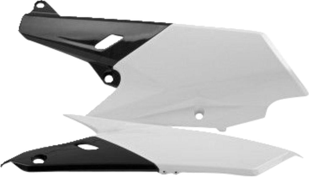 Polisport Side Panels For Yamaha WRF250 2015-2019 - Black/OEM/White