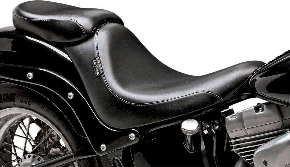 LE Pera Silhouette Pillion Pad For Harley Davidson FLSTF 1450 2006 9-1/2" - Black