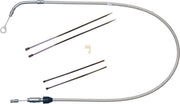 Magnum Shielding Quick Connect Clutch Cable For Harley Davidson FLDE 1750 2018-2020 119.5 cm (47") - Silver