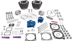 S&S Cycle 132" Power Package Engine Performance Kit For Harley Davidson FLH 1868 ABS 2021 - Black/Highlighted Fins