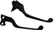 Drag Specialties Narrow Lever Set For Harley Davidson FLS 1690 2012-2016 - Black
