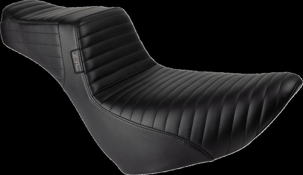 LE Pera Tailwhip Daddy Long Legs Low Rider Seat For Harley Davidson FLSB 1750 ABS 2018-2024 Pleated - Black