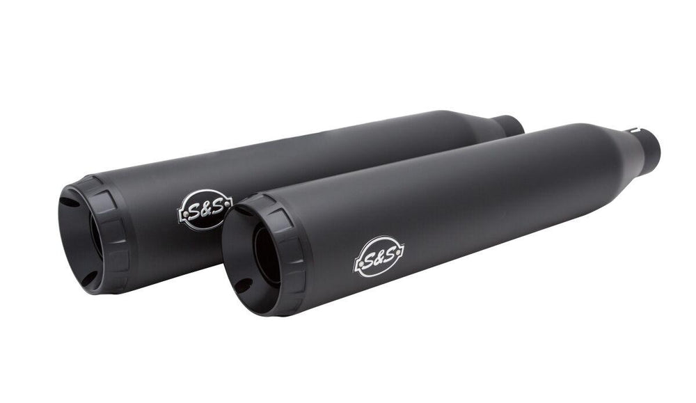 S&S Cycle Grand National Silencers For Harley Davidson XL1200C 2014-2020 Right