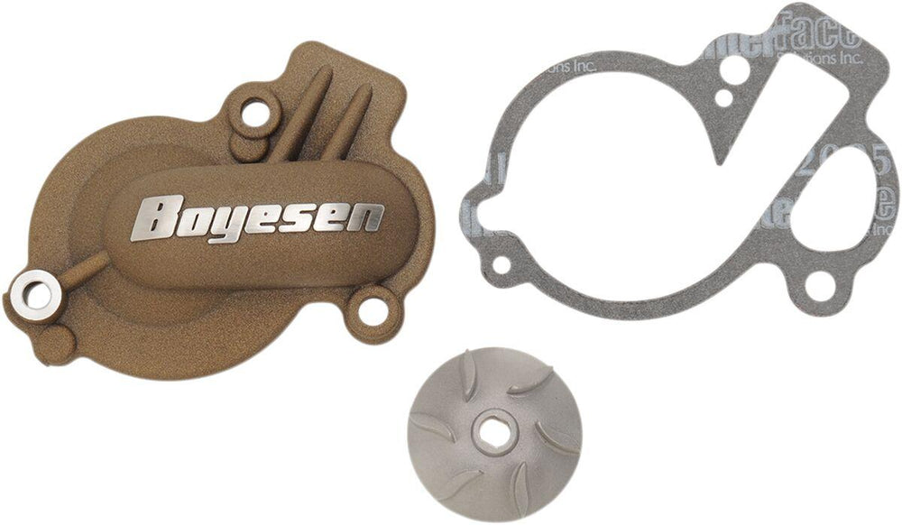 Boyesen Supercooler Water Pump Cover & Impeller Kit For Gas Gas EX 450 F 2021-2024 - Magnesium