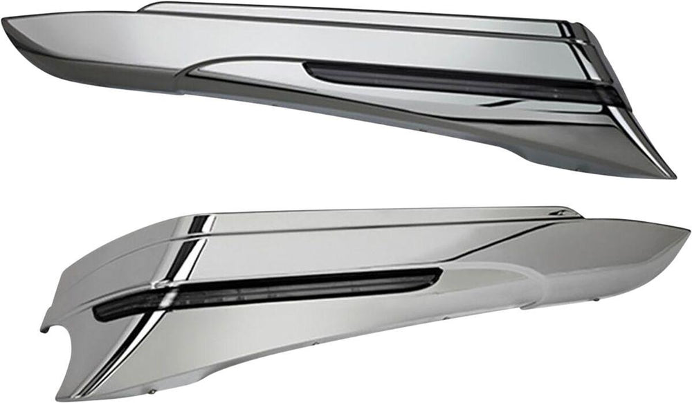 Ciro Saddlebag Extensions For Harley Davidson FLH 1868 ABS 2021 - Chrome