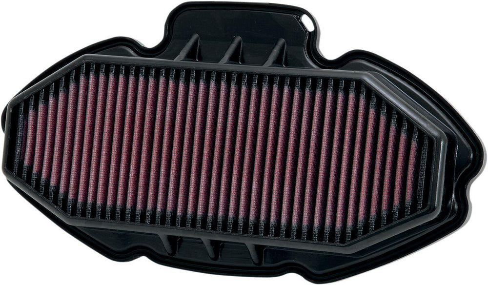 K&N High Flow Air Filter For Honda CTX700 2014-2016 - Black Red