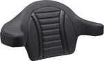 Mustang Deluxe Touring Extended Passenger Arm Backrest For Harley Davidson FLHX 1923 2024-2026 - Black/Grey
