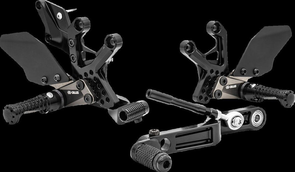 Gilles Adjustable Rearset For Suzuki GSX-8S 800 ABS 2023-2024 - Black