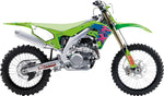 Blackbird Retro Graphics Kit For Kawasaki KX250 2021-2024 - Blue/Green/Pink