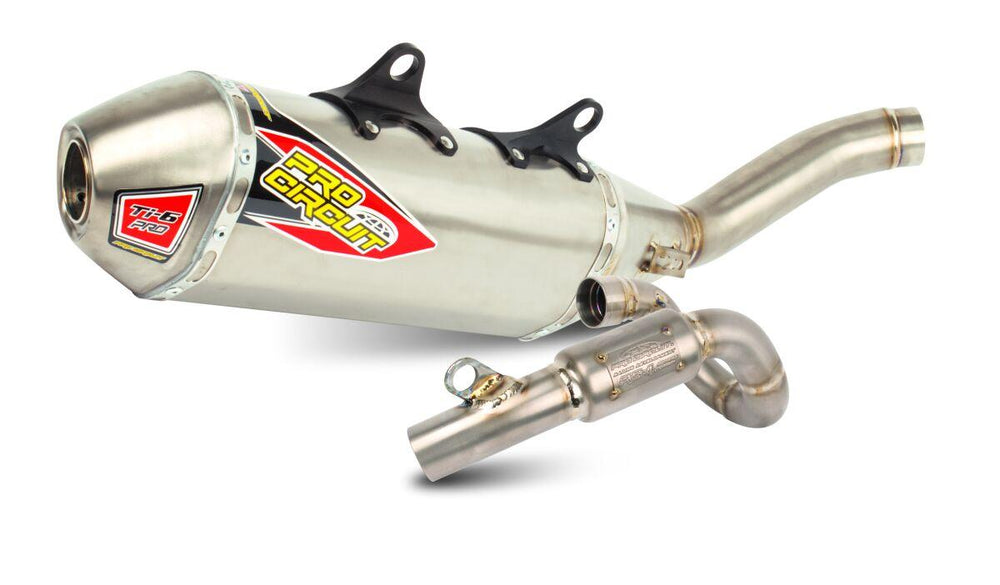 Pro Circuit TI-6 Pro BC Full Titanium Exhaust System For Suzuki RMZ250 2019-2026