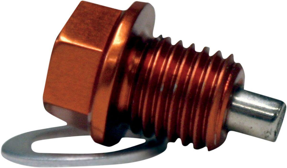 Moose Racing Magnetic Drain Plug For KTM Adventure 1190 2013-2014 - Orange