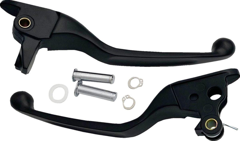 Drag Specialties Narrow Lever Set For Harley Davidson FLH 1868 2021 - Black