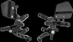 Gilles Adjustable Rearset For KTM Super Duke 1290 GT ABS 2016-2024 - Black