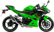 LeoVince GP Corsa  Silencer For Kawasaki Ninja 400 2024 - Black