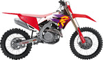 Blackbird Retro Graphics Kit For Honda CRF250F 2022-2023 - Red/White/Yellow