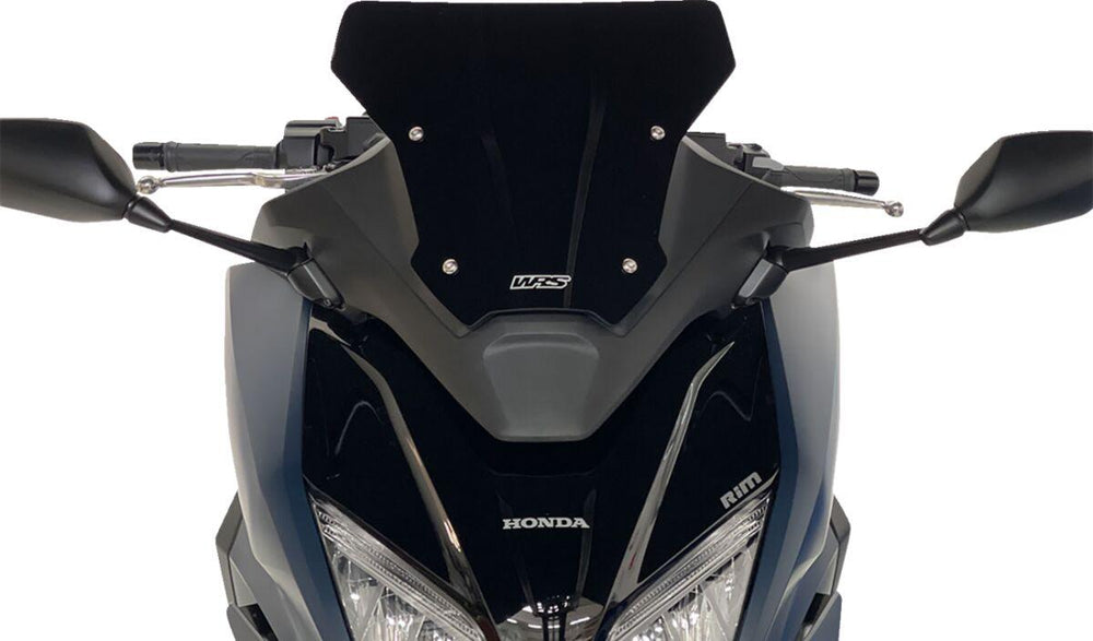 WRS Windscreen for Scooter For Honda NSS 750 ABS 2021-2024 30 cm (11-3/4") - Black