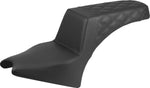 Saddlemen Step Up Rear Lattice Stitch Seat For Indian 101 Scout 1250 ABS 2025-2026 - Black
