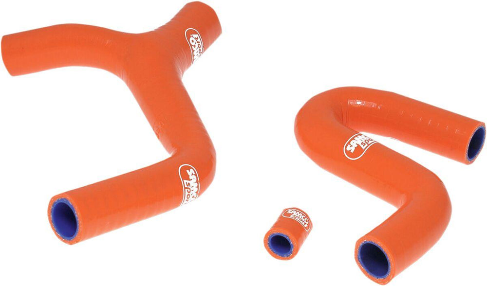 Samco Radiator Hose Kit For KTM  EXC400 2009-2011 - Orange