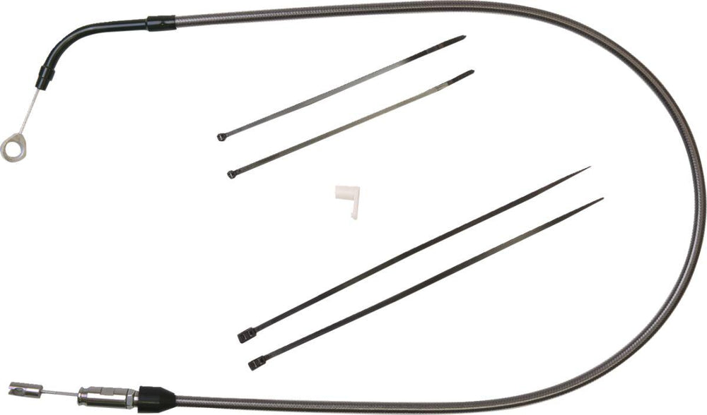 Magnum Shielding Pearl Quick Connect Clutch Cable For Harley Davidson FLDE 1750 2018-2020 119.5 cm (47") - Black