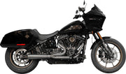 Trask 2 Into 1 Assault Exhaust System For Harley Davidson FLDE 1750 2018-2020 - Brushed