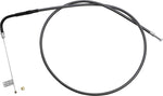 Magnum Shielding KarbonFibr Braided Throttle Idle Cable For Harley Davidson FLD 1690 2012-2013 98.5 cm (38-3 4") - Carbon Fiber Silver